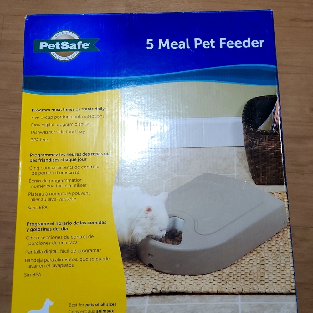 Petsafe 5 meal pet feeder